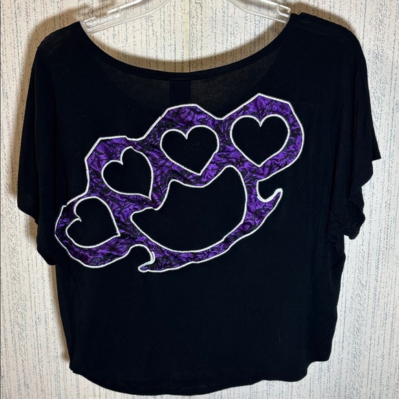 So Cal Cropped Tshirt sz L - Picture 4 of 11